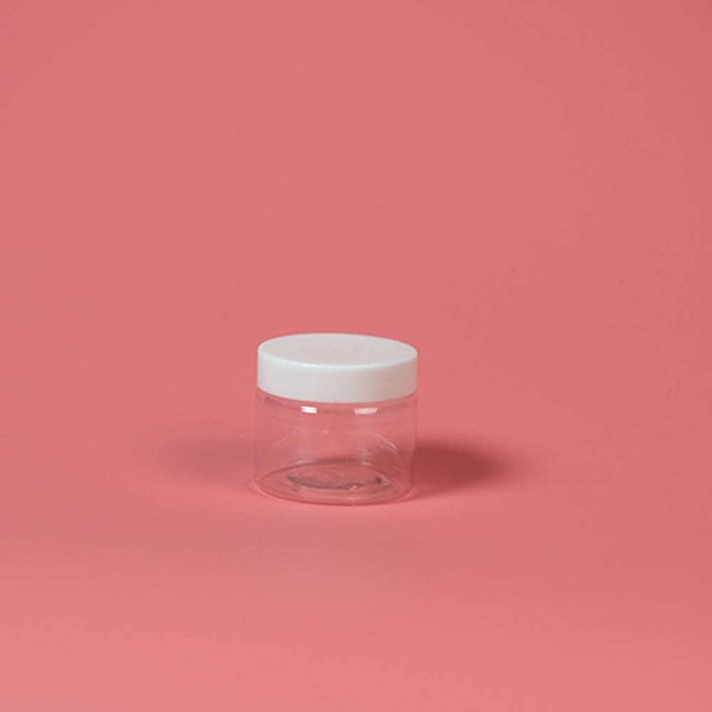 علب بلاستيك شفاف مع غطاء ابيض عدة احجام PET Plastic Transparent ...