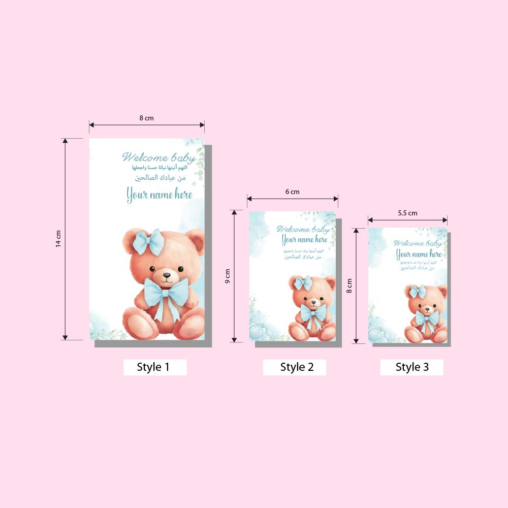 Perfume gift for a baby boy 1.2.3