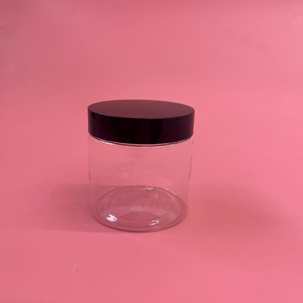 200ml jar with black cap