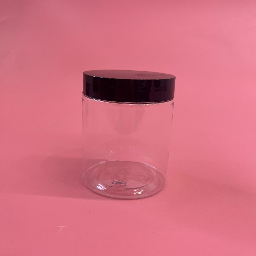 250ml jar with black cap