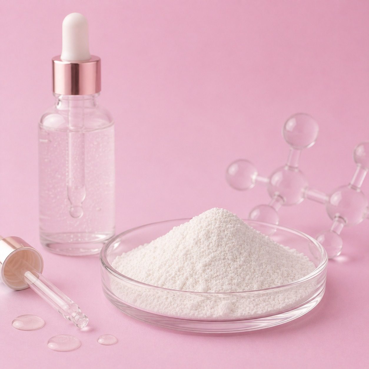 بودرة الكافيين Caffeine Powder لمستحضرات سيروم البشرة