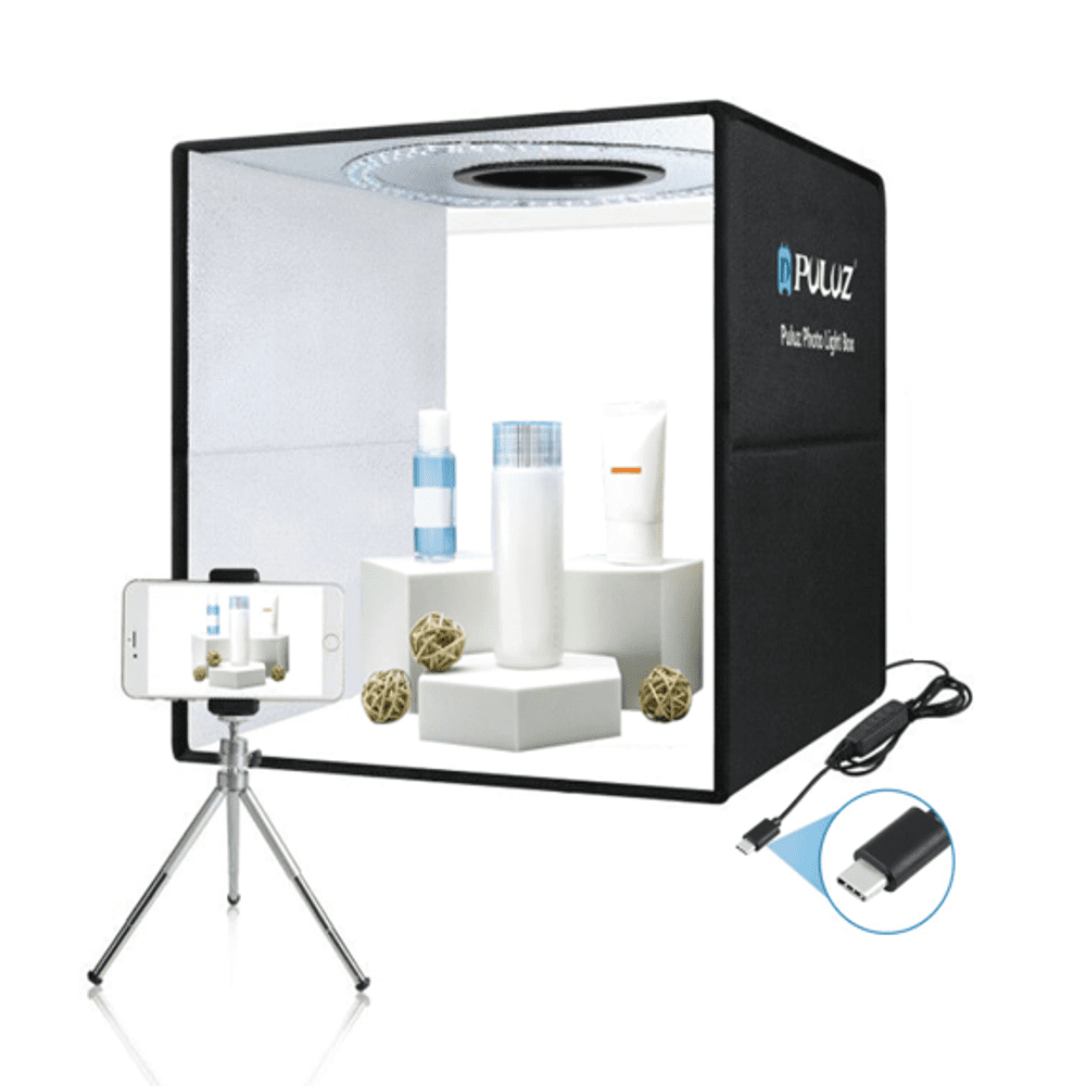 صندوق تصوير LED Studio Box لتصوير المنتجات بإضاءة احترافية